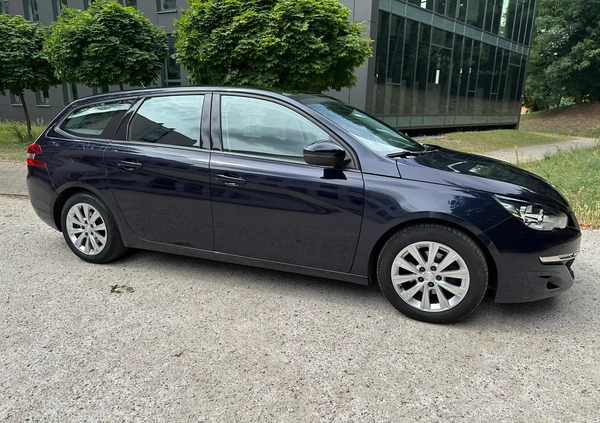 Peugeot 308 cena 23900 przebieg: 218000, rok produkcji 2014 z Góra małe 352